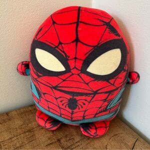 Marvel 8" Spider Man 2023 Mattel Stuffed Animal Plush Toy Squish Pillow